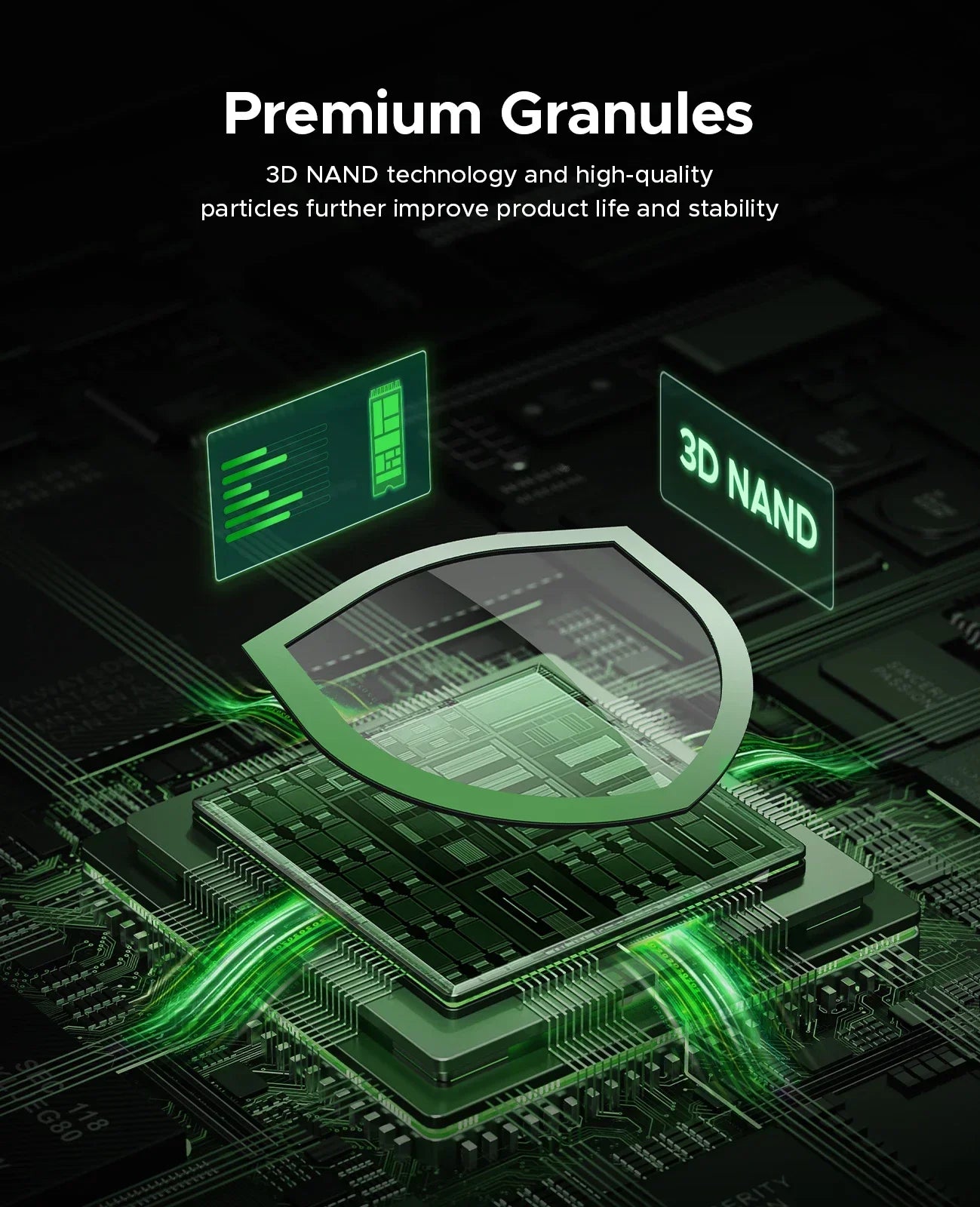 ORICO M.2 NVMe SSD 1TB 2TB PCIe3.0 3500MB/s 2280 PCIe Gen3x4 NVMe Internal Solid State Drive for Laptop/Desktop 3D NAND TLC/QLC