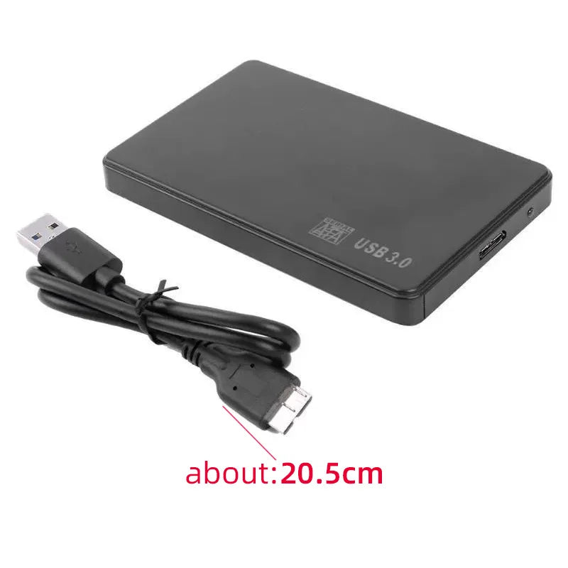 USB 3.0/2.0 To 2.5 Inch Hard Drive Case SATA HDD SSD Enclosure High-Speed External Hard Drive Disk Box for PC Laptop Smartphone