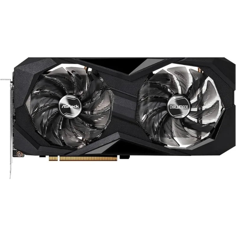AMD Radeon RX 6600 8GB GDDR6 128-bit PCI Express 4.0 Graphics Card Dual Fan HDMI DP Silent Cooling