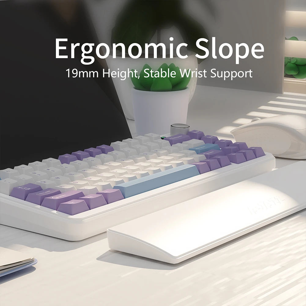 Gaming Keyboard Wrist Rest Pad Ergonometric Memory Foam Anti-Slip Rubber