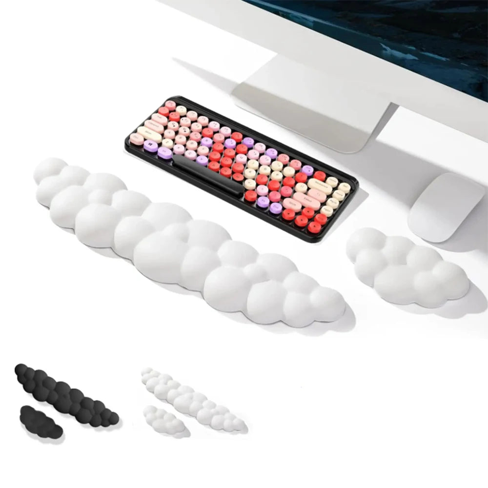 Cloud Shape Wrist Rest Pad Soft PU Material