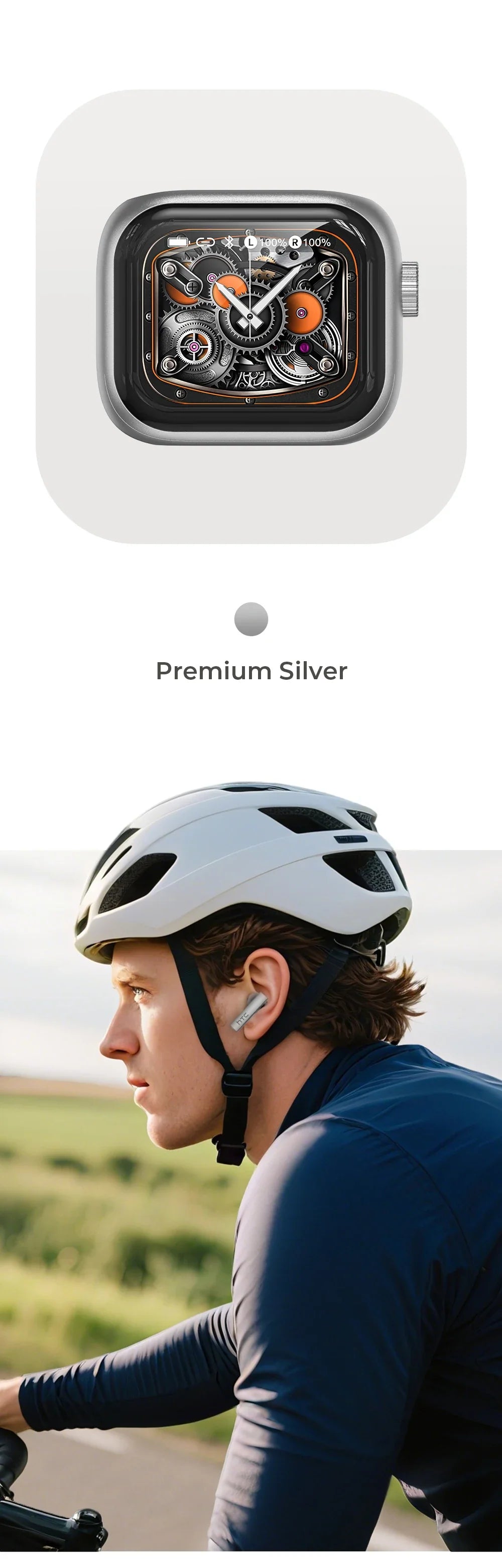 HTC NE40 Pro TranslateBuds™ – AI-Powered Ultra HD Earphones