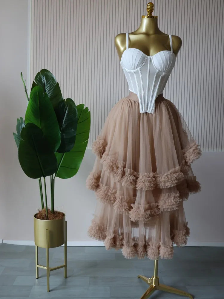 Women's Dress Set Sleeveless Strap Tops and Pleated Tiered Skirts Suit Elegant Vacation Birthday Two 2 Piece Set Outfits