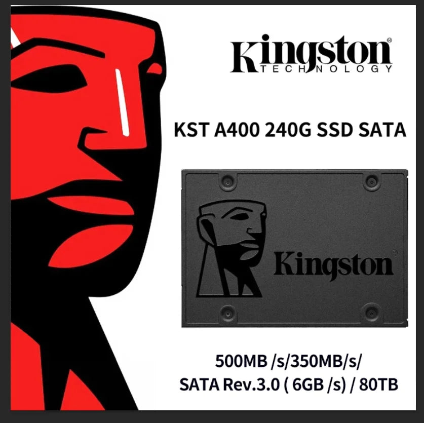 Kingston SSD Internal Solid State Drive A400 960GB 480GB 240GB 120GB 2.5 Inch SSDs SATA III