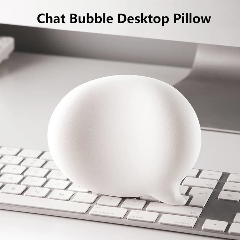 Chat Bubble Silicone Wrist Mouse Pad