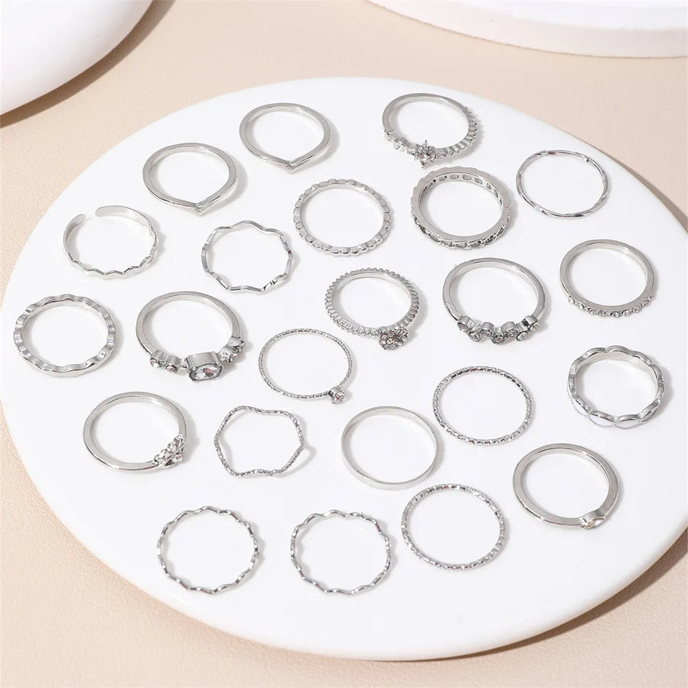 Fashion Knuckle Rings Set