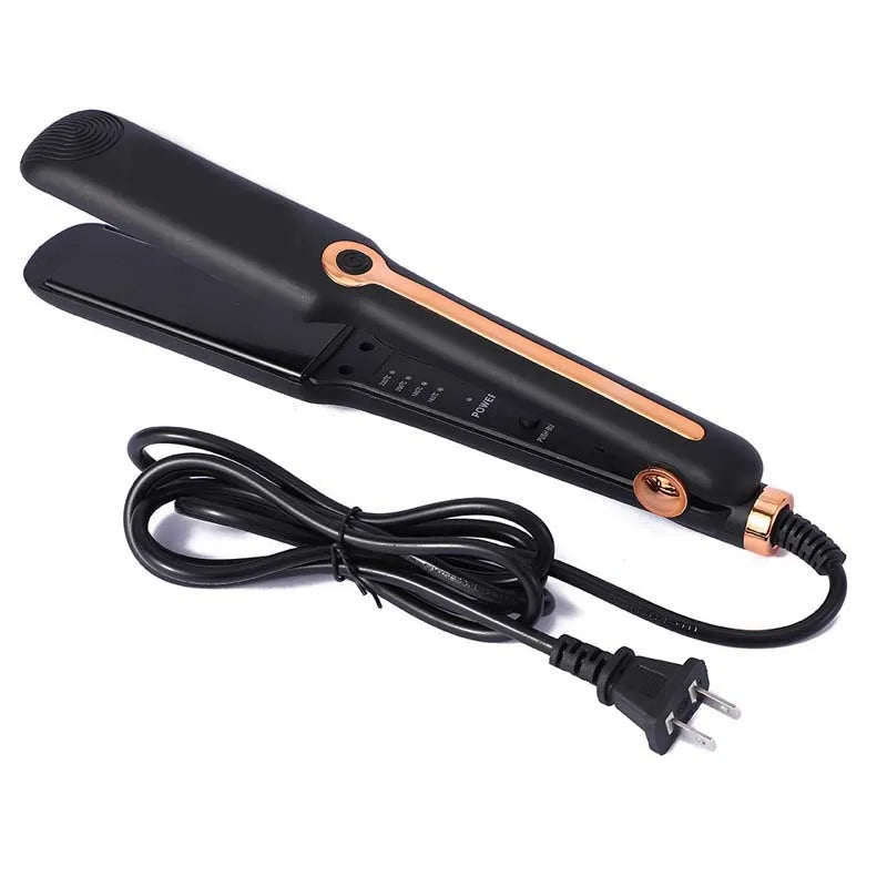Smooth with Ease – Professional Wide Plate Hair Straightener - silkyvelour