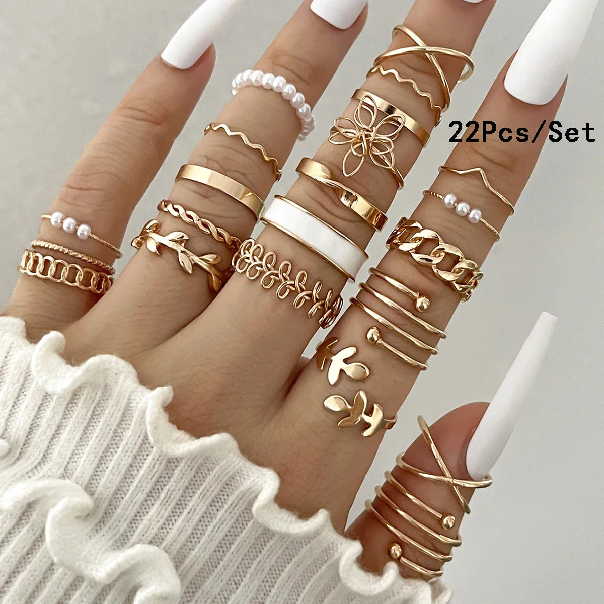 Fashion Knuckle Rings Set