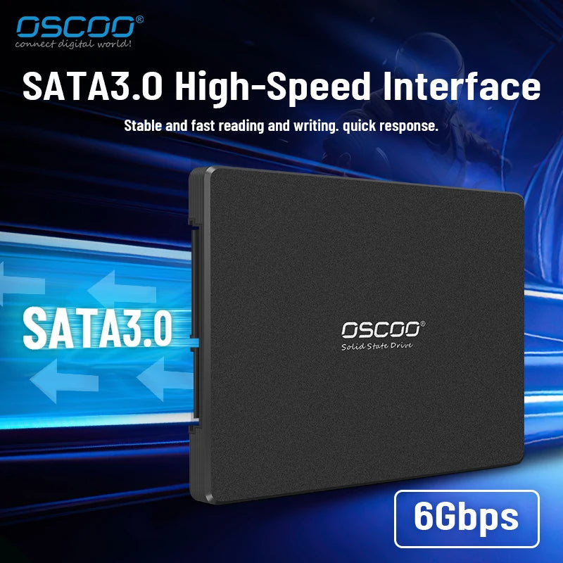 OSCOO 120GB SSD SATAIII 2.5 Inch HDD 240GB SATA3 6GB/s  Hard Drive  For Laptop Internal Solid State Disk