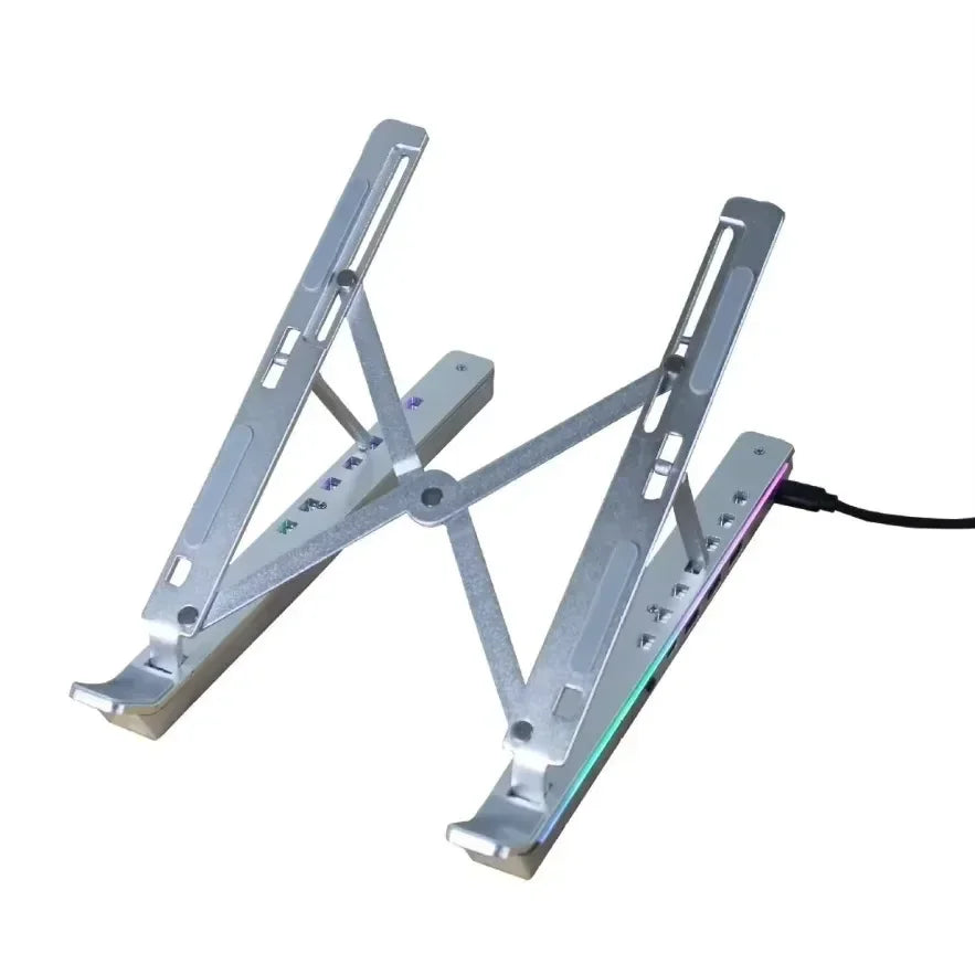 Foldable Laptop Stand 4IN1 USB RGB