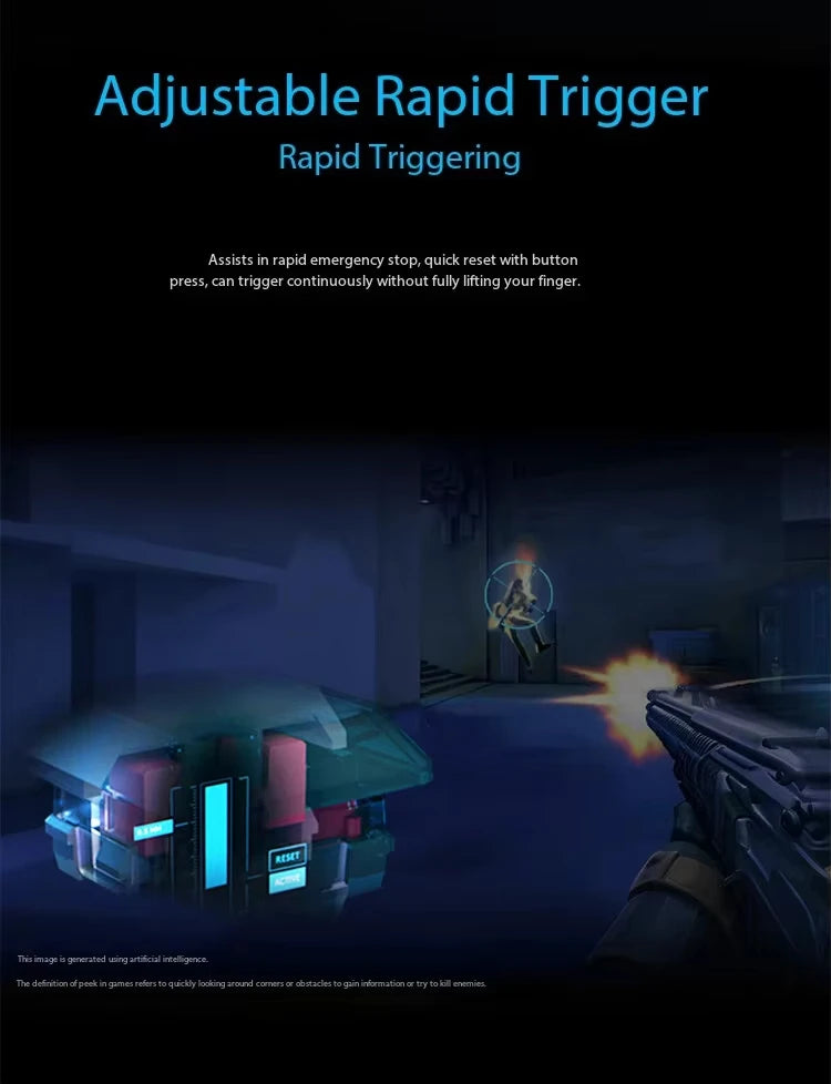 Logitech G515 Rapid TKL low-magnetic axis gaming mechanical keyboard