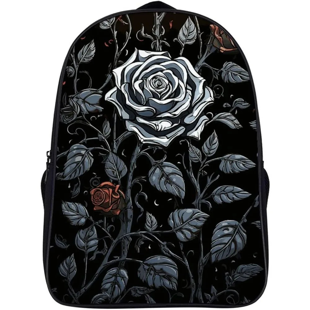 Rose Gothic Laptop Backpack,16 Inch Fashion Travel Backpacks