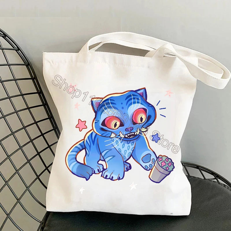 Cute Anime Canvas Handbag