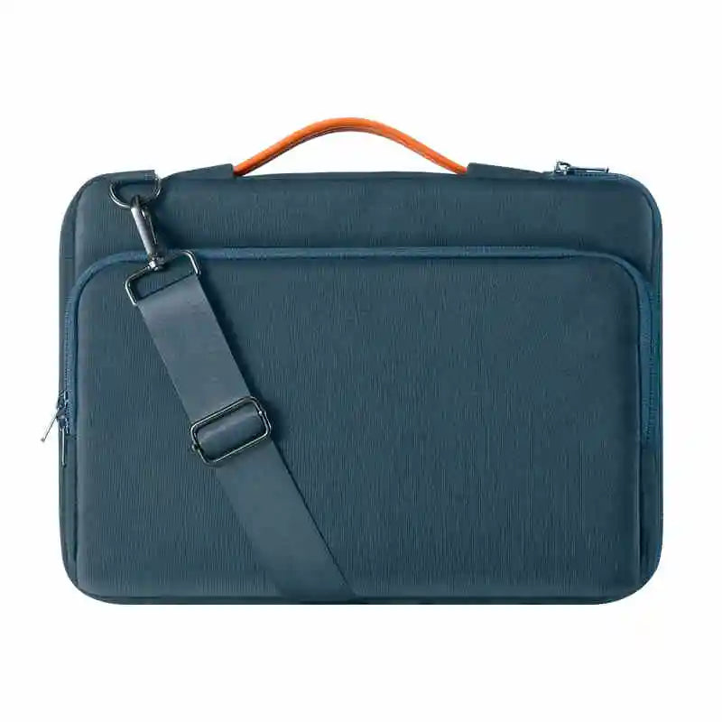 Dormin Shockproof Crossbody Laptop Bag w/Adjustable Strap & Handle for MacBookAir13/MateBook14/Xiaoxin16Pro/Apple/Huawei/Lenovo