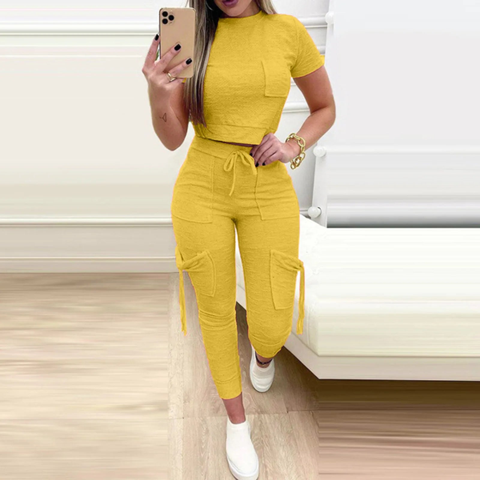 Women's Slim Fit Joggers Set