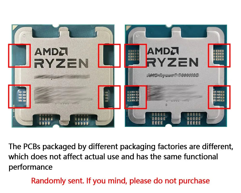 AMD Ryzen 5 7600X New R5 7600X 4.7 GHz 6-Core 12-Thread CPU  5NM L3=32M 100-000000593 Socket AM5 Sealed Without cooler