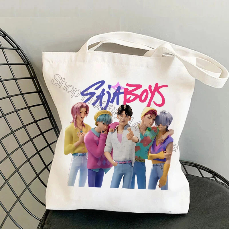 Cute Anime Canvas Handbag