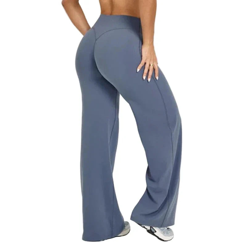 Women’s Mid-Waist Straight-Leg Yoga & Sports Leggings