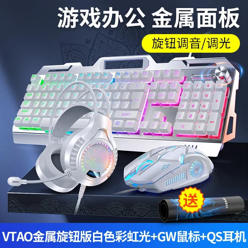 Gaming Keyboard and Mouse And Headphone Combo