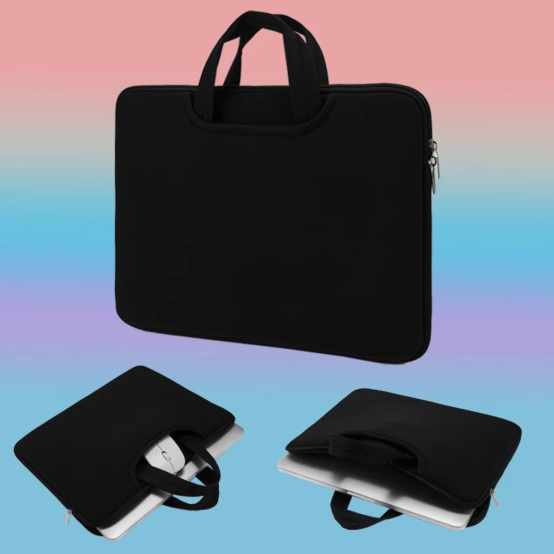 16 Inch and 17 Inch Computer Bag Front Pocket Can Hold Power, Mouse, Large Space, Laptop Handbag, Lightweight Computer Handbag