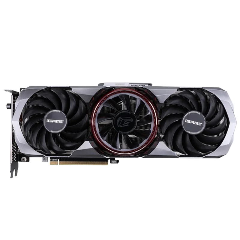 Used COLORFUL Igame RTX 3060 Ti ADOC Graphics Card 8GB GDDR6 256 Bit 8Nm 14Gbps 1410Mhz 1665Mhz 3DP+HD Video Card