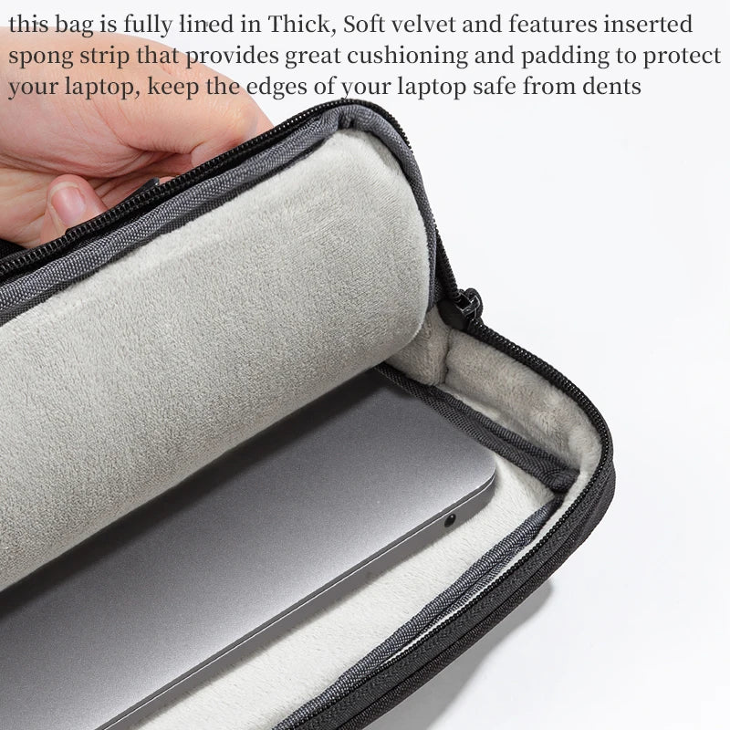 13.3 14 15.6 inch Laptop Bag Men Business Briefcase Carrying Case for MacBook Air/Pro 13 16 ASUS Huawei Xiaomi Dell Surface Acer