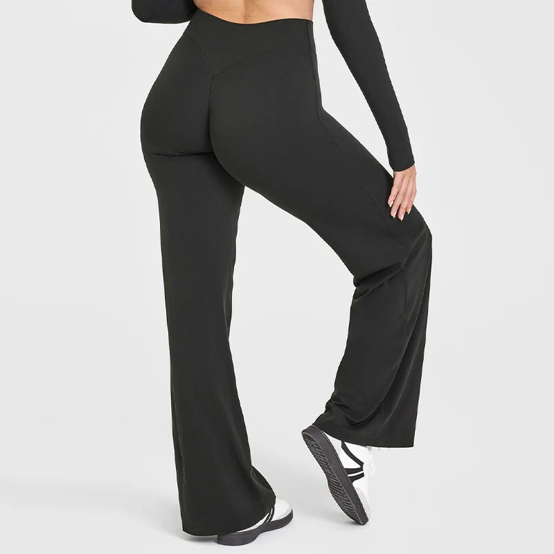 NCLAGEN Straight Leg Yoga Pants Ultra Soft Butter Fabric
