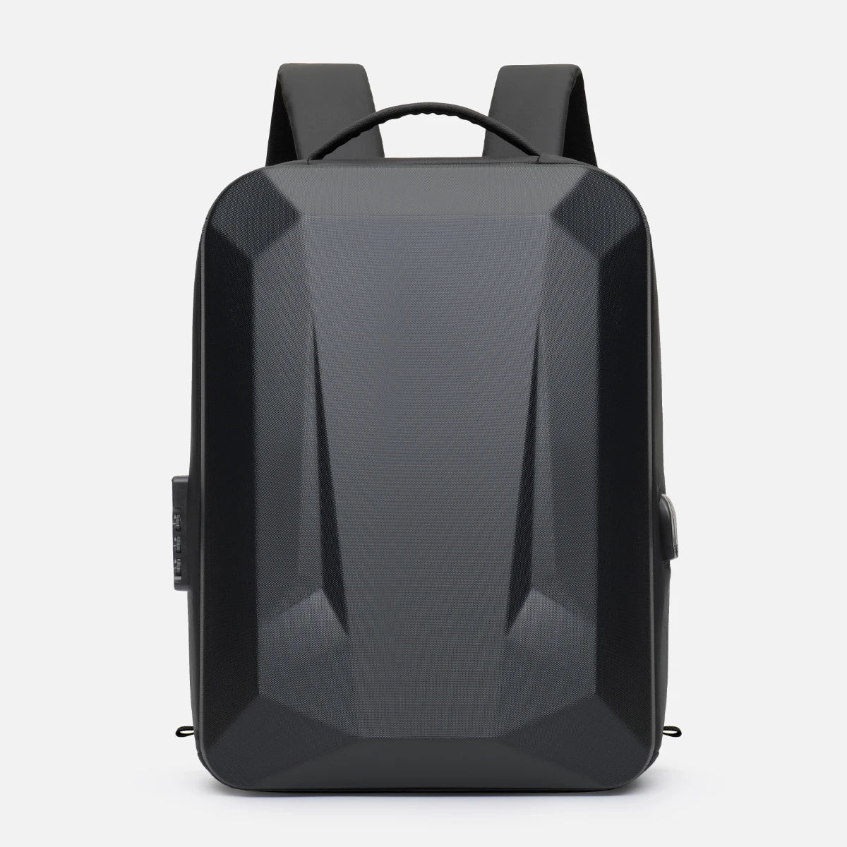 Men's Expandable Computer Backpack Large Capacity Business Travel Trip Luggage Bag E-Sports Game Hard Shell Backpack