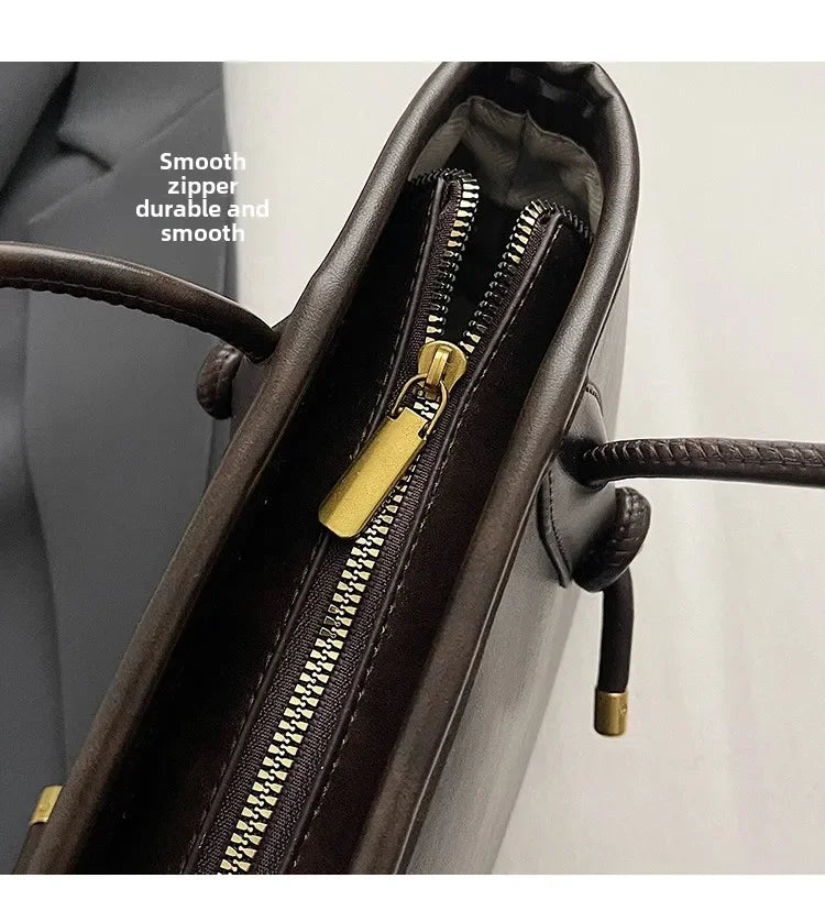 PU Leather Shoulder Bags For Women 2025 Winter Y2K Trend Female Crossbody Bag Lady Handbags And Purses Retro Tote Bag bolso