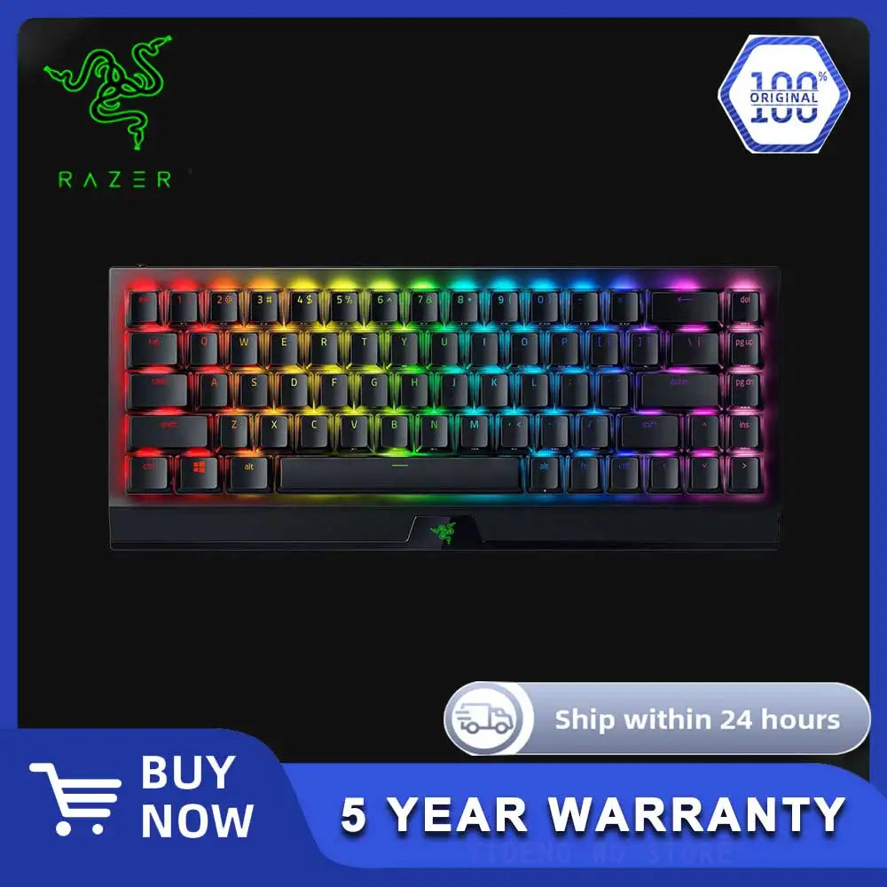 Razer BlackWidow V3 Mini HyperSpeed 65% Wireless Mechanical Gaming Keyboard