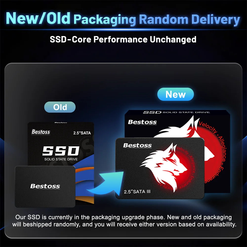 Bestoss SSD 2.5 inch sata 3 120gb 128gb 240gb 256gb 480gb 512gb 960gb 1tb hard disk drive disco duro internal ssd