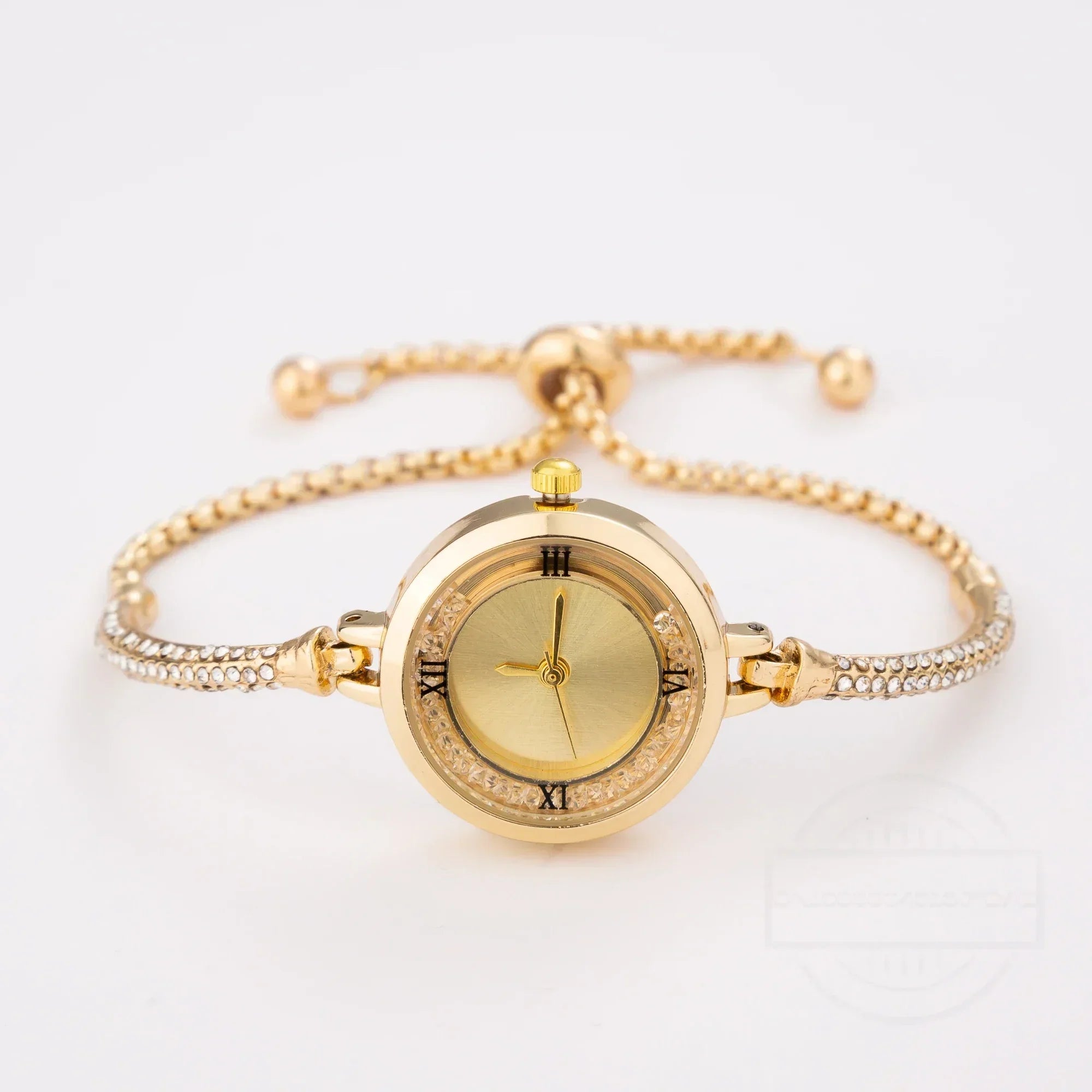 Fashion Women's Wristwatch Gold Bracelet Small Dial Elegant Watch New Cute Women Steel Bracelet Watch Quartz Wristwatch