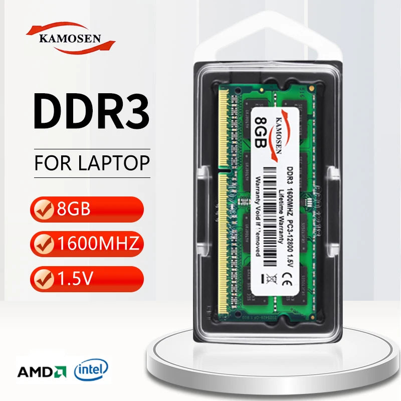 DDR2 DDR3 DDR3L DDR4 1GB 2GB 4GB 8GB 16GB  32GB Laptop RAM 667 800  1333 1600 2400 2666 3200 204pin So DIMM Laptop Memory
