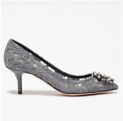 Christian Louboutin Black Patent Leather Hot Chick Pumps 100