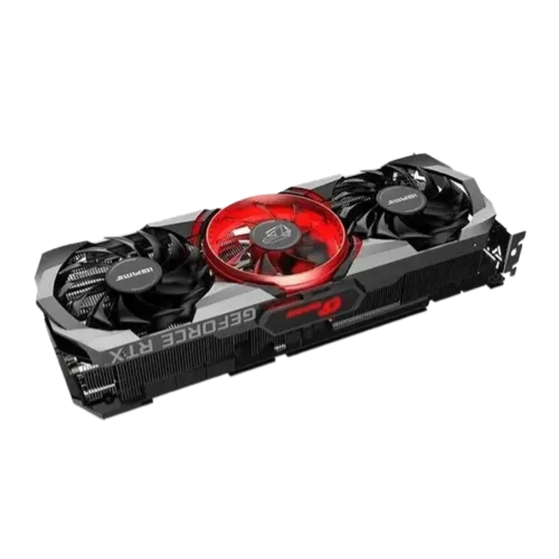 Used COLORFUL Igame RTX 3060 Ti ADOC Graphics Card 8GB GDDR6 256 Bit 8Nm 14Gbps 1410Mhz 1665Mhz 3DP+HD Video Card