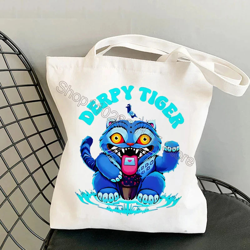 Cute Anime Canvas Handbag