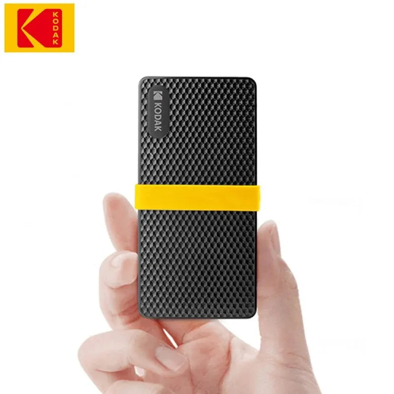 Kodak X200 Portable PSSD 2TB 1TB USB 3.1 Type C External Drive
