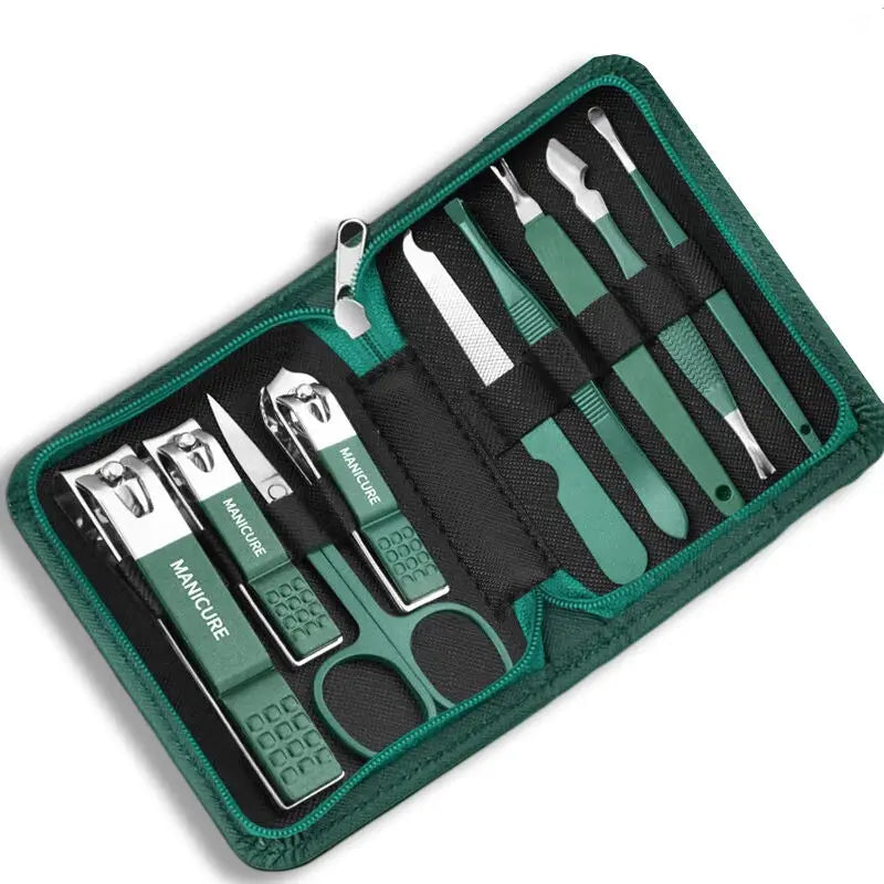 Professional Stainless Steel Manicure Set  Nail Care Kit