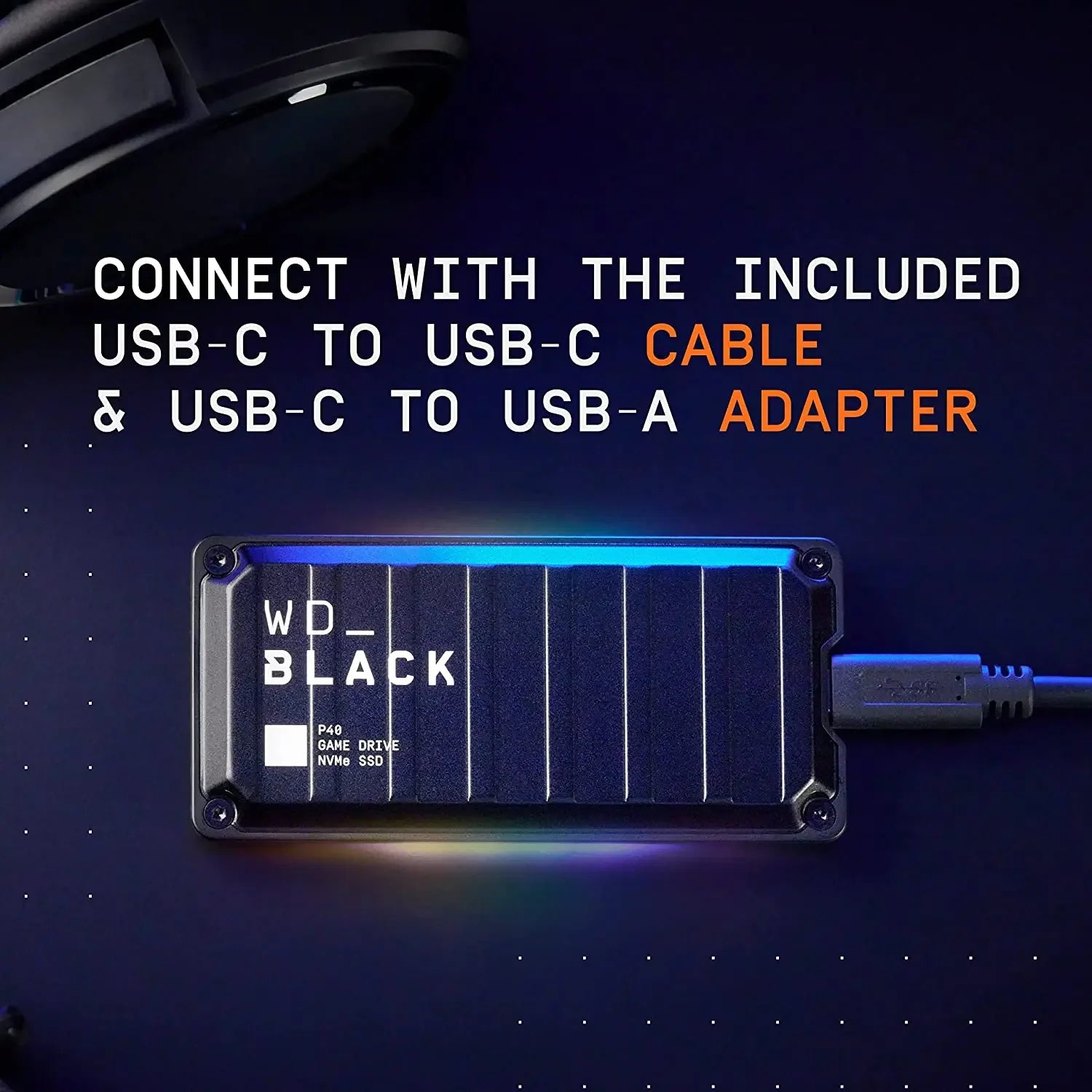 Western Digital WD BLACK P40 Game Drive SSD USB3.2