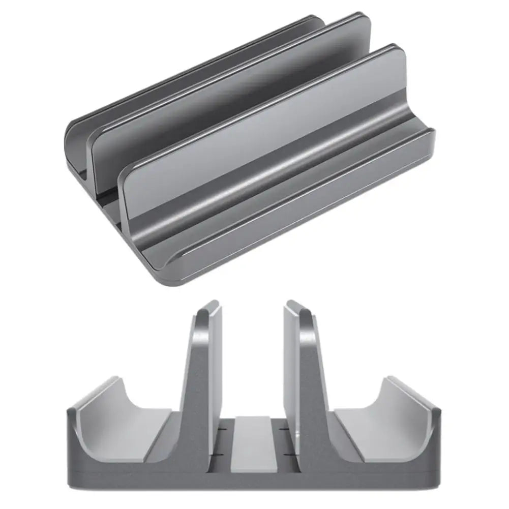 4 in 1 Office Laptop Stand Vertical Save Desktop Space Easy To Place Computer Accessories Scalable Width Office Desk Storage