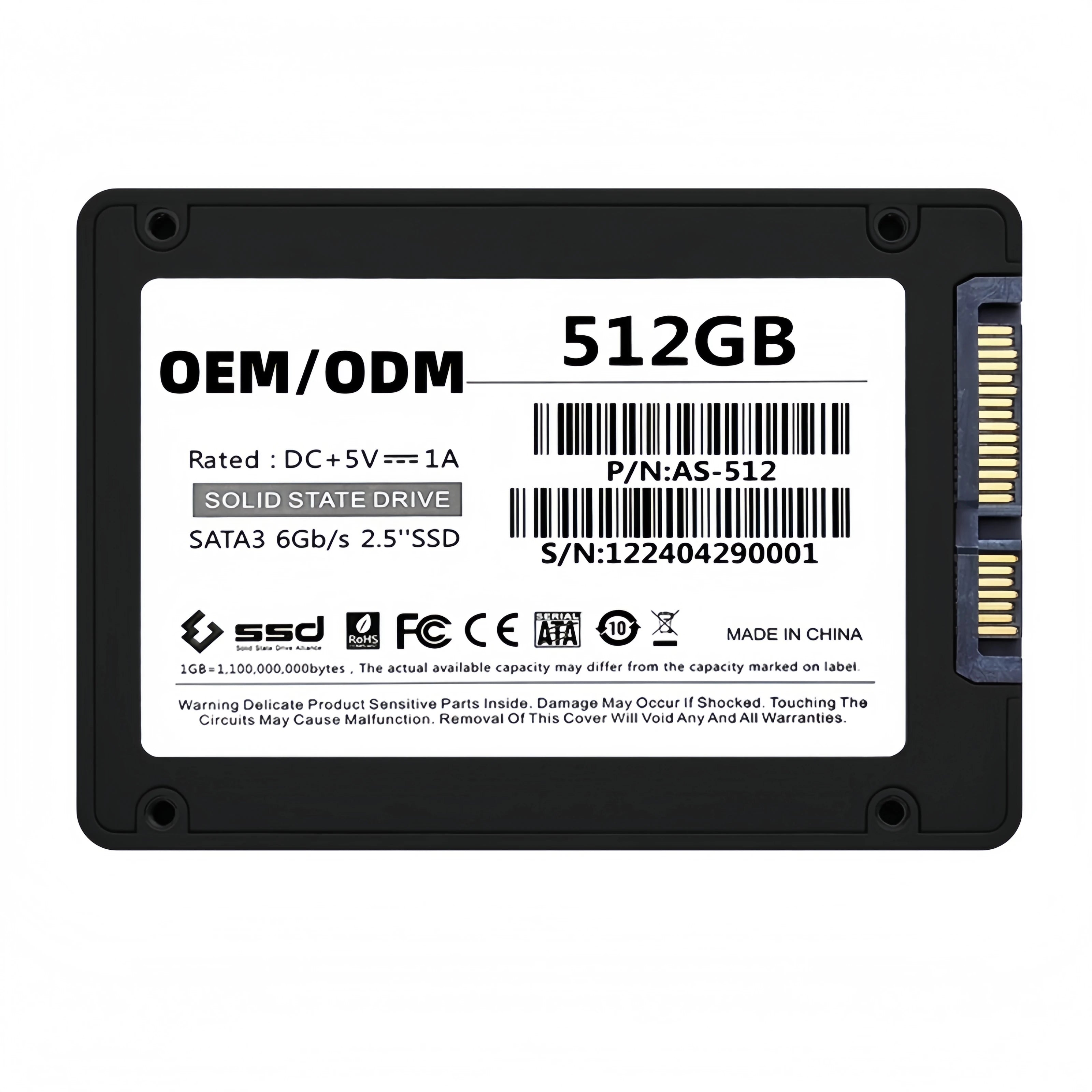 SSD hard drive 128GB/256GB/512GB/1TB/2TB high-speed read and write