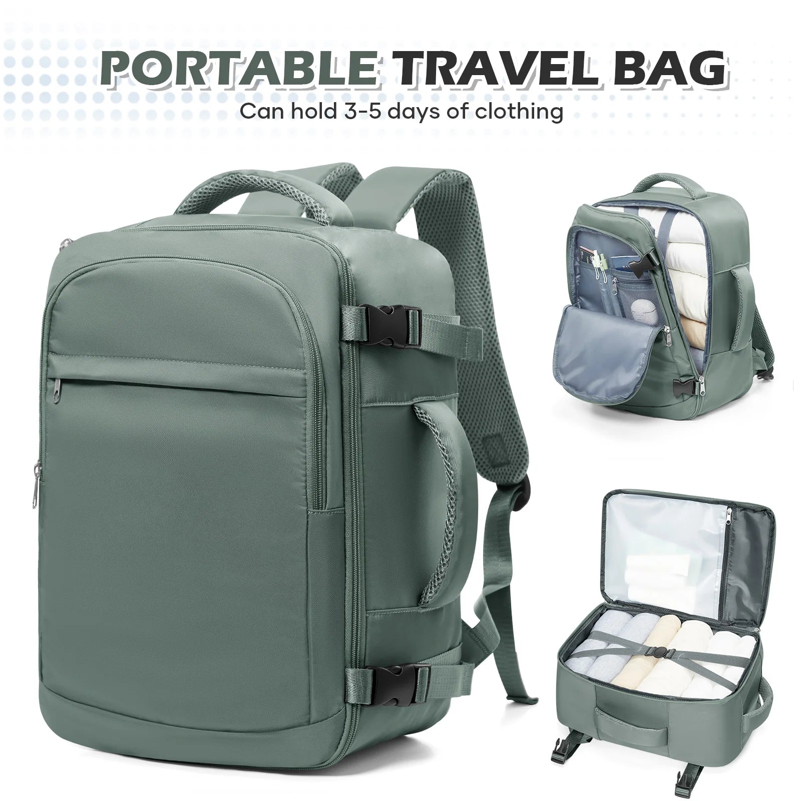 Men 15.6 inch Laptop Bag Cabin Airplane Travel Backpack 40x20x25, Able Carry Hand Luggage Backpack Ryanair, College Backpack