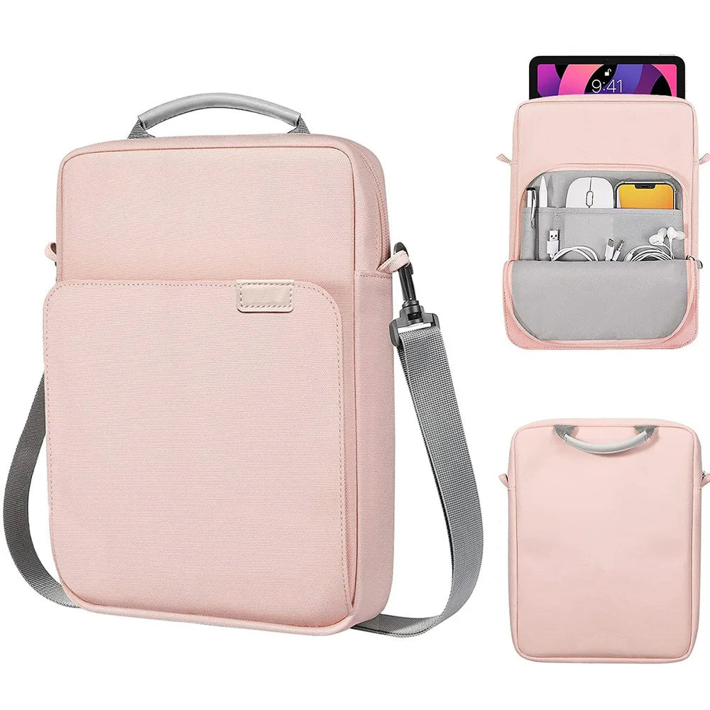 Shoulder Bag for MacBook Air 13 Case M4 M3 M2 M1 13.6 inch Laptop Bag for iPad Air 5 13 Pro 12.9 11 10th A16 S9 8 7 Plus Bag