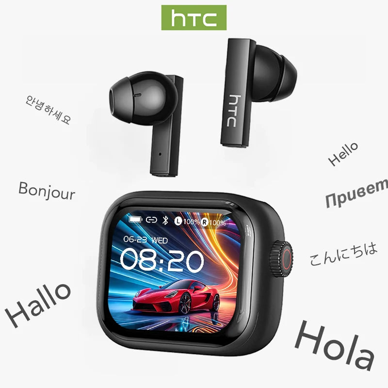 HTC NE40 Pro TranslateBuds™ – AI-Powered Ultra HD Earphones