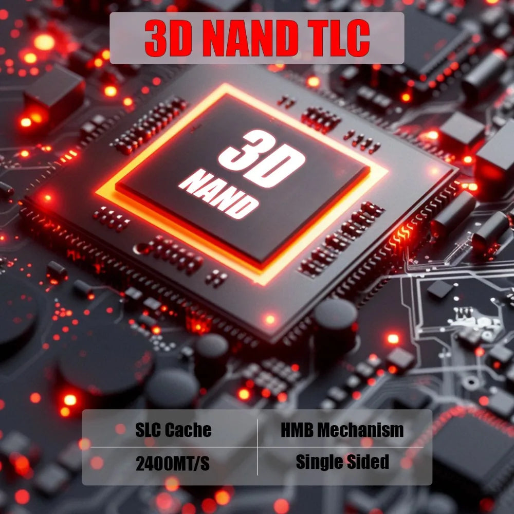 Kingchuxing M.2 SATA SSD 2T 1T M.2 NGFF Solid State Drive 2242 Hard Drive Disk for Desktop Laptop