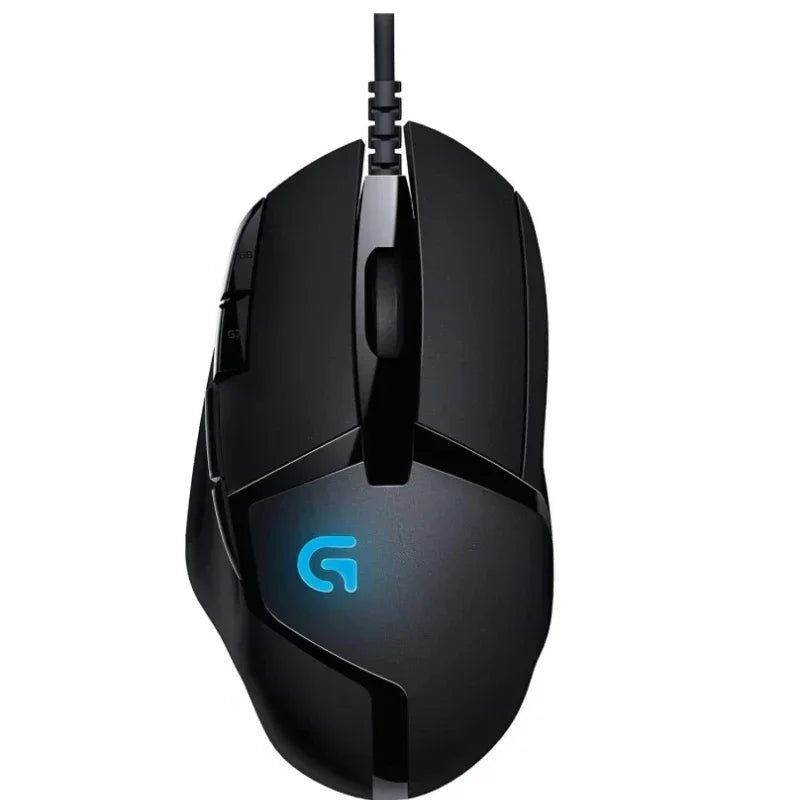 Logitech G402 Wired Gaming Mouse with 8 Programmable Buttons, High-speed Fusion Engine, RGB Lighting, for PC Laptop Gamers
