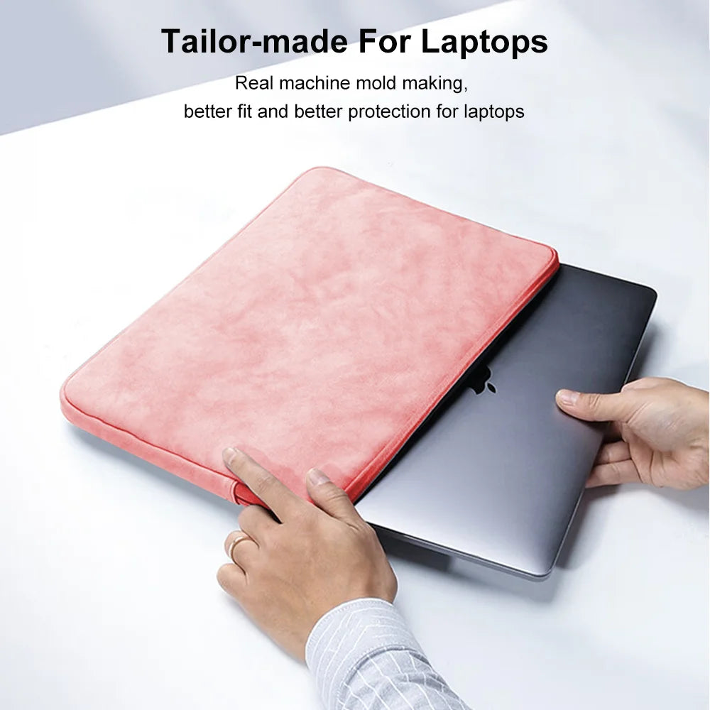 Laptop Sleeve Bag for Macbook Air Pro 13 13.3 14 15.4 15.6 Inch Notebook Pouch for Lenovo Asus HP Dell Portable Bag Cover