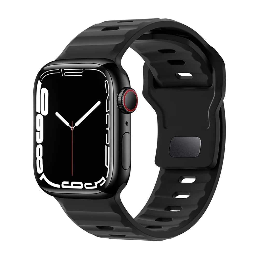 Double Ring Silicone Watch Band