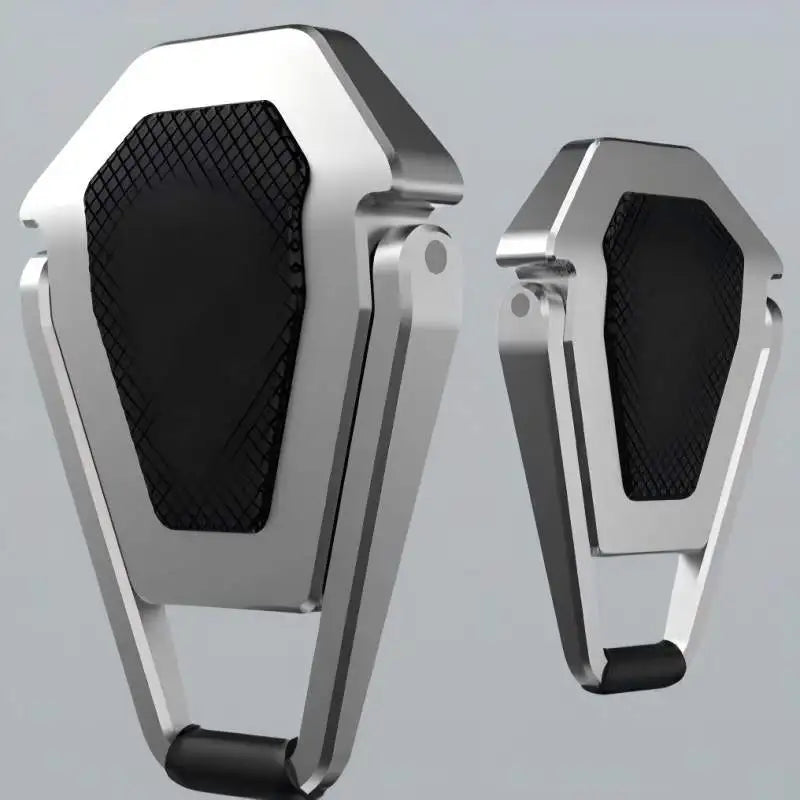 A pair of zinc alloy laptop invisible stands, mini portable desktop height-increasing cooling foldable support frames