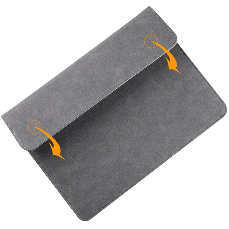 Laptop Bag Sleeve For Macbook Air 13 A2237, Air 15 Case M1 M2 M3 Pro 14 16 Inch 2021 2023 PU Leather Bags Cover For Laptop Bags